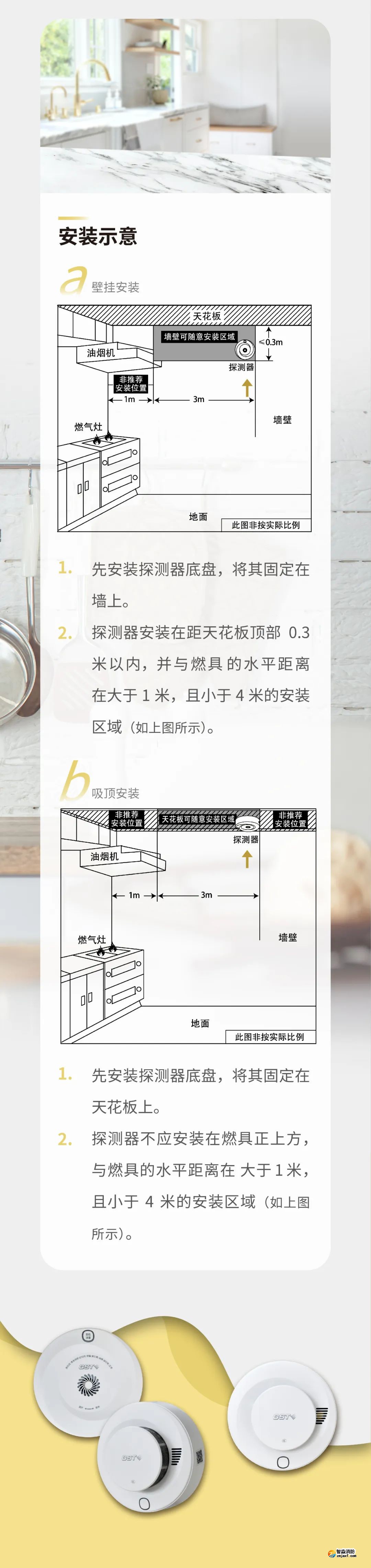海灣JT-230-AG-NB-CN家用可燃氣體探測器參數特點 海灣JT-230-AG-NB-CN家用可燃氣體探測器參數特點
